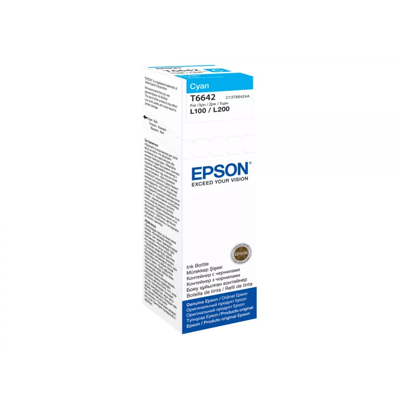 Epson T6642 frasco de tinta ciano 70 ml