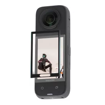 Película de vidro temperado para ecrã Sunnylife para Insta360 X4 / X5 — 2 unid.