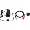 Gira-discos Audio Technica Unisex AT-LP60XUSB totalmente automático com acionamento por correia analógico e USB em preto