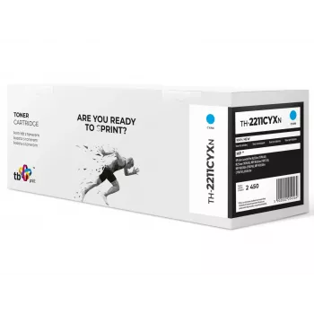 Toner para HP Color LJ Pro M255 W2211X TH-2211CYXN 100% novo CY