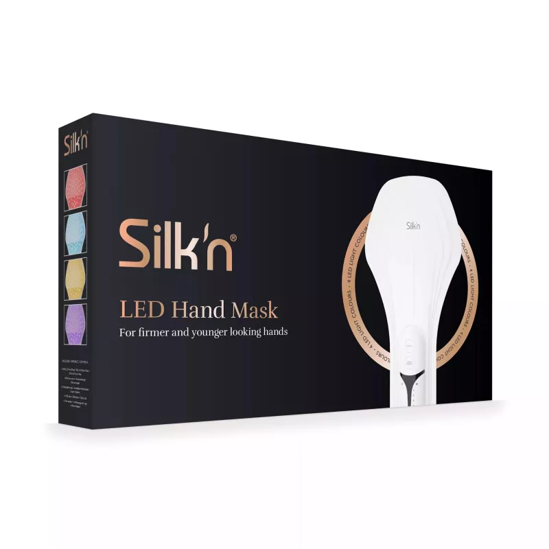 Máscara LED de mão silk'n HLM1PE1001 para rejuvenescimento e hidratação da pele