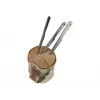 Conjunto de facas de arremesso KAL22 KAL22-SR — 3 facas de aço inoxidável, lâmina 165 mm, espessura 6 mm, comprimento total 275 mm, peso 240 g