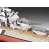 Maquete de navio de guerra Revell Bismarck 1:700