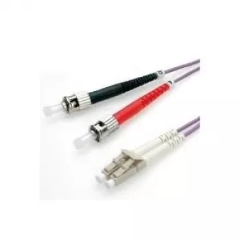 Cabo de patch de fibra ótica ROLINE OM4 50/125µm LC/ST 5m