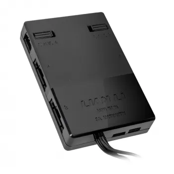 Controlador Lian Li UNI HUB SL-INF L-Connect 3 preto (modelo 12SLIN-CONT3B) para série UNI Fan SL