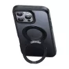 Capa protetora com MagSafe Mcdodo PC-4933 para iPhone 16 Pro Max com suporte integrado, preto