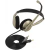 Koss CS100 auscultadores on-ear com fio e microfone, preto/dourado