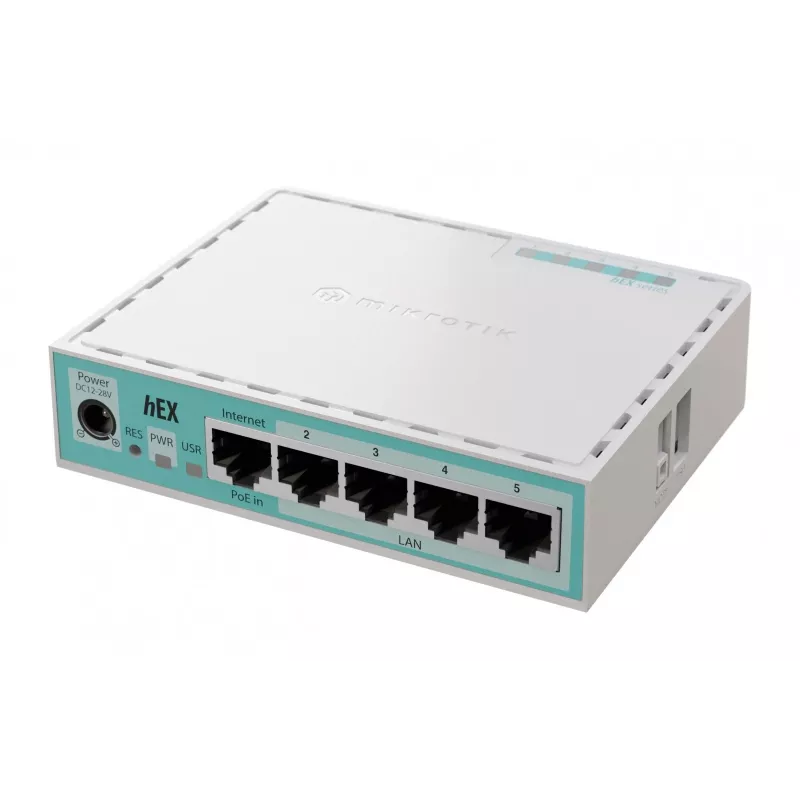 Router com fios Mikrotik hEX Gigabit Ethernet Branco