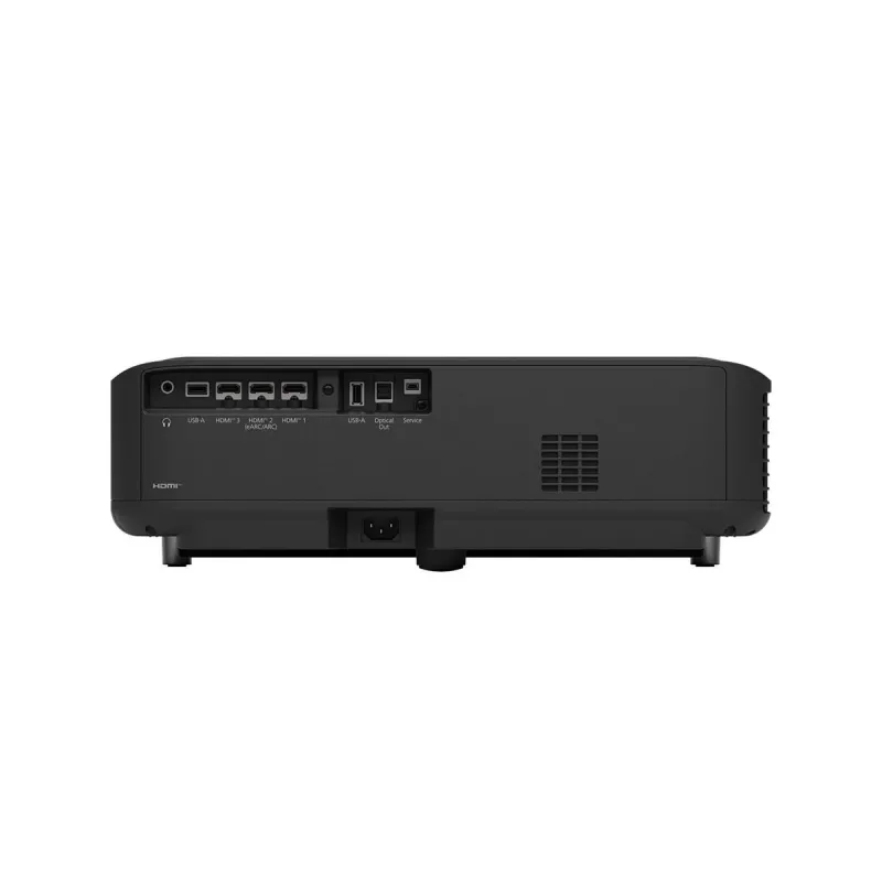 Projetor Epson EH-LS670B — projeção padrão laser 3LCD UHD 4K (3840x2160), 20.000 h, foco manual, preto