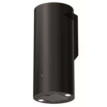 Exaustor MAAN ELBA 2 W 731, preto, extração/recirculação, filtro de gordura de alumínio, 4 velocidades, 61 dB