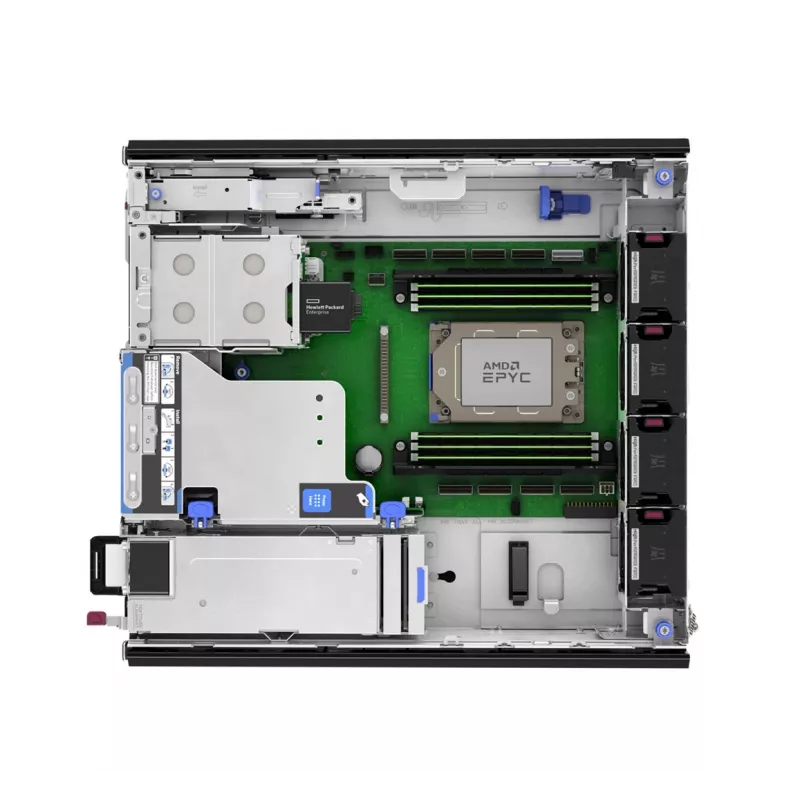 Servidor HPE ProLiant DL145 Gen11 8124P 2,45 GHz 16c 1P 2x32GB-R 2SFF NS204i-u 2x1000W PS EMEA