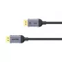 Cabo DisplayPort UNITEK C1628GY01-1.5M preto, cinzento