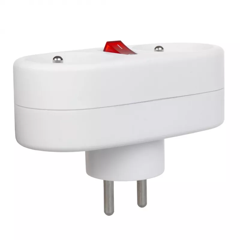 Maclean MCE337E derivador de tomada dupla