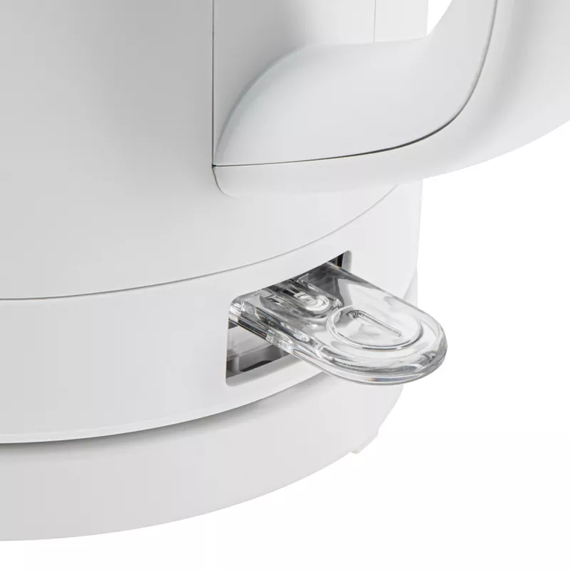 Chaleira elétrica Adler AD 1379w — 1,7 L, até 2200 W, branca, base 360°, polipropileno