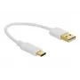 Cabo de carregamento USB DeLOCK Type-A para USB Type-C 15 cm
