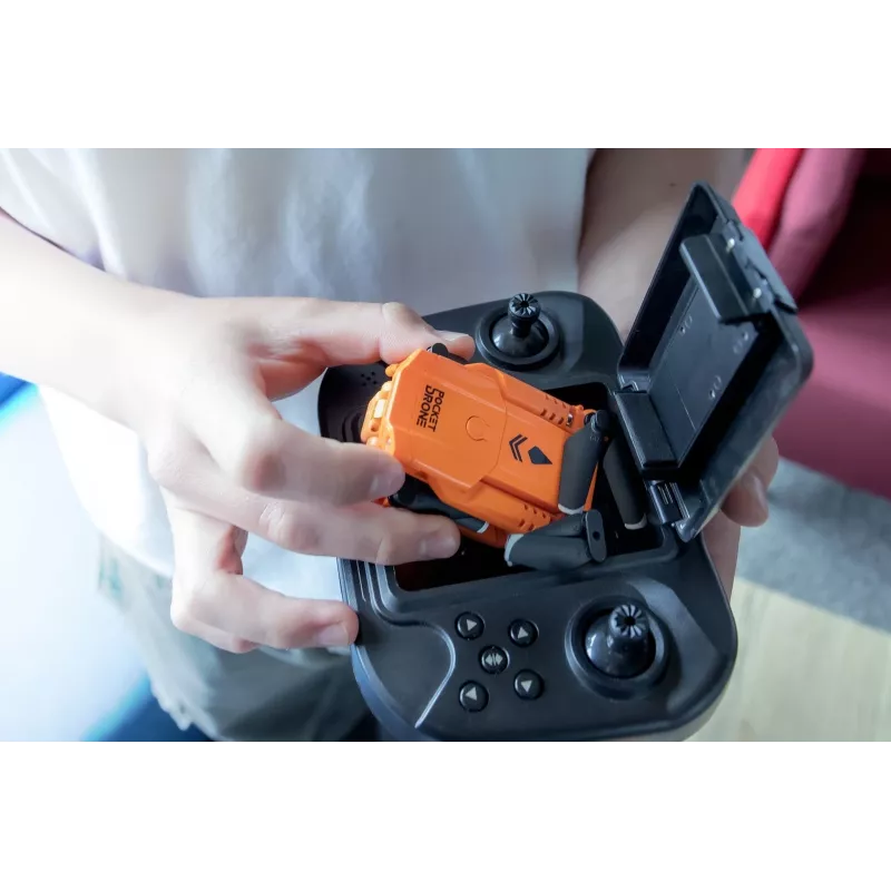 Quadricóptero RC REVELL Pocket Drone 23810 — 2,4 GHz, controlo remoto de 4 canais