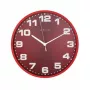 NeXtime Relógio 3053ro Dash Red, Ø35 cm, parede, vermelho/prateado