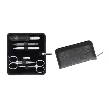 ZWILLING 98681-004-0 conjunto de manicura/pedicura aço inoxidável preto