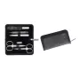ZWILLING 98681-004-0 conjunto de manicura/pedicura aço inoxidável preto