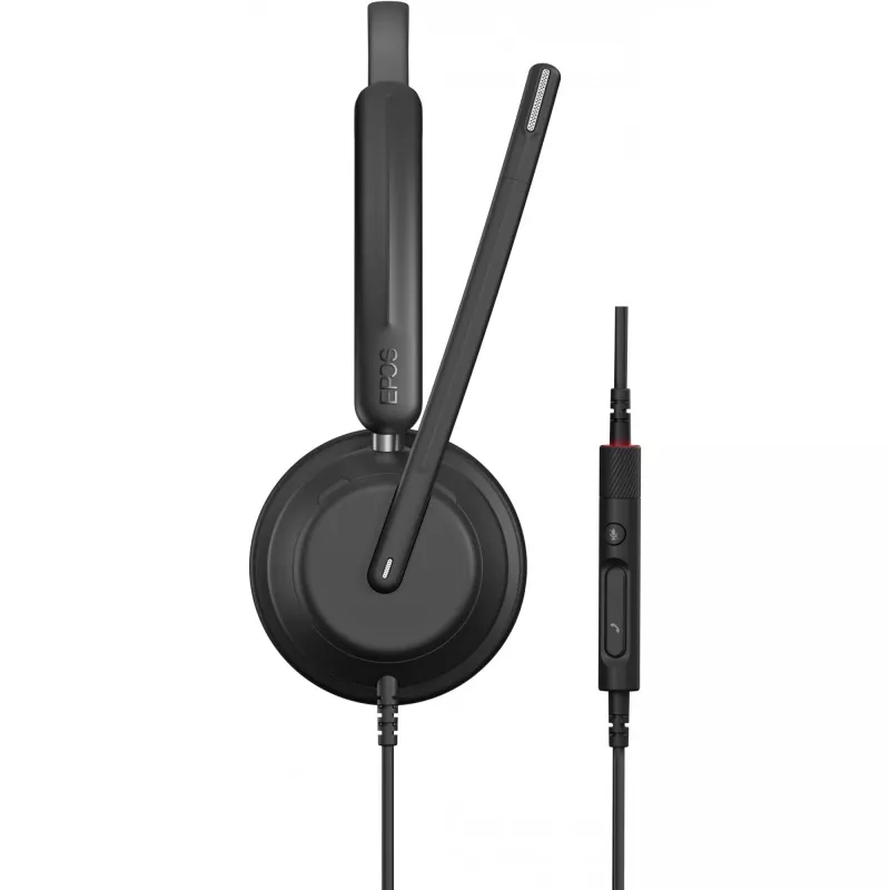 Epos IMPACT 730, headset mono, com fios, 3 microfones digitais, tecnologia Super-Wideband