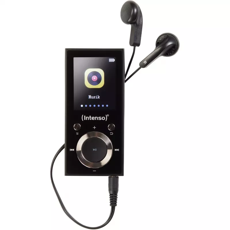 Leitor MP3 16GB PRETO/3717470 Intenso