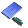 Gembird EE2-U3S-2-B caixa para disco rígido caixa HDD azul 2.5 (EE2-U3S-2-B)