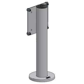 Suporte de monitor de altura fixa ergonomic solutions SAFEGUARD04 — compatível com VESA 75/100, suporte de secretária de altura fixa