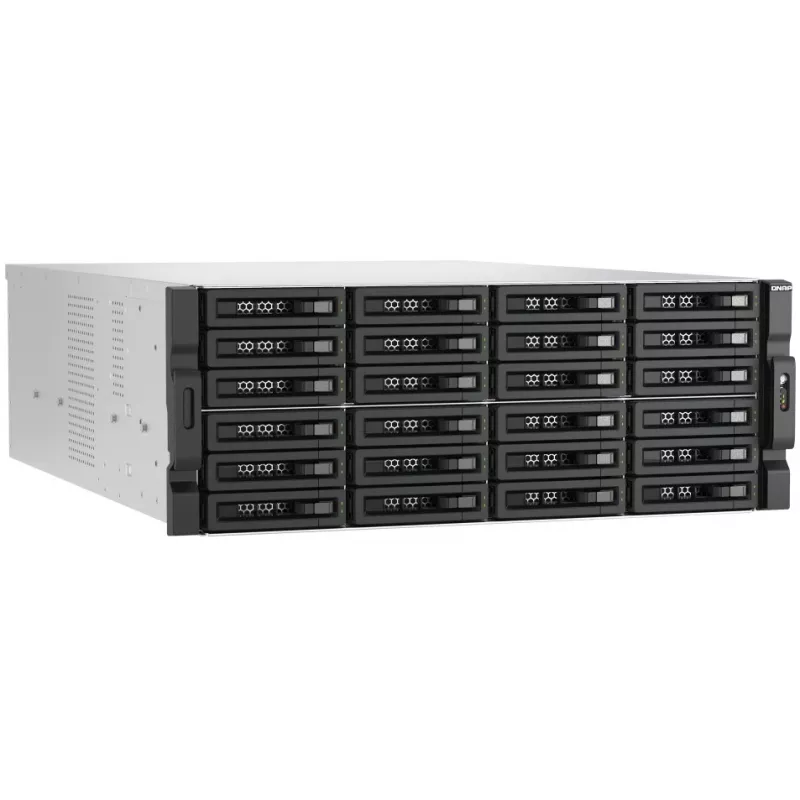 QNAP - TL-R2400PES-RP - conjunto de discos - 24 baías (SATA-600 / SAS-3) SAS 12Gb/s (externo) montável em rack 3U