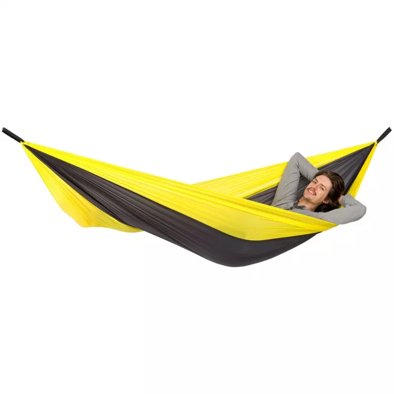 Adventure Hammock Yellowstone AZ-1030413, rede de campismo amarela/preta