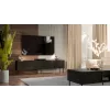Móvel de TV Cama CORTINA 4D 200x40x55 preto