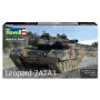Maquete em plástico REVELL Leopard 2A7A1 kit de carro de combate militar (escala não indicada)