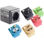 Adaptador de viagem ShiverPeaks 09-01000 com 2x ligações USB para utilização internacional