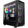 Caixa de PC Montech X5 Midi Tower preto ATX 3 ventoinhas de 140 mm