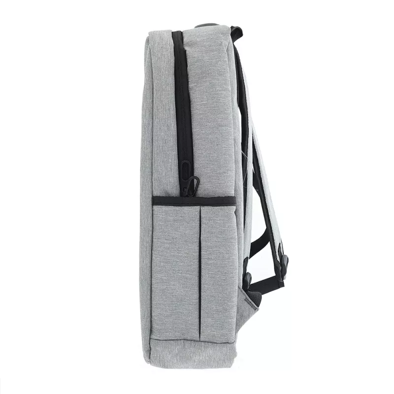Mochila para portátil Tellur Nomad 15.6 polegadas, cinzento – compartimento acolchoado para portátil, bolsas organizadoras