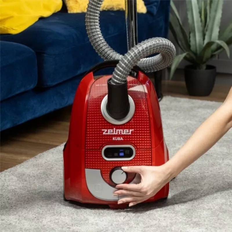 Aspirador Zelmer ZVC335 Kuba vermelho