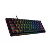Teclado de gaming Razer Huntsman Mini 60% Opto-Mechanical Purple Switch RGB LED NORD com fios