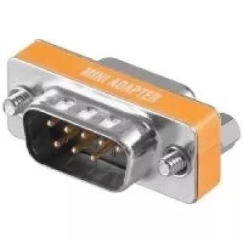 Wentronic Goobay Adaptador D-SUB - conector fêmea D-SUB/RS-232 (9 polos) > conector fêmea D-SUB/RS-232 (9 polos) (50687)