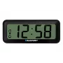 Acessório eletrónico BLAUPUNKT CL04BK — relógio compacto preto com termómetro, indicador de humidade, calendário, alarme, função soneca, pilha AAA