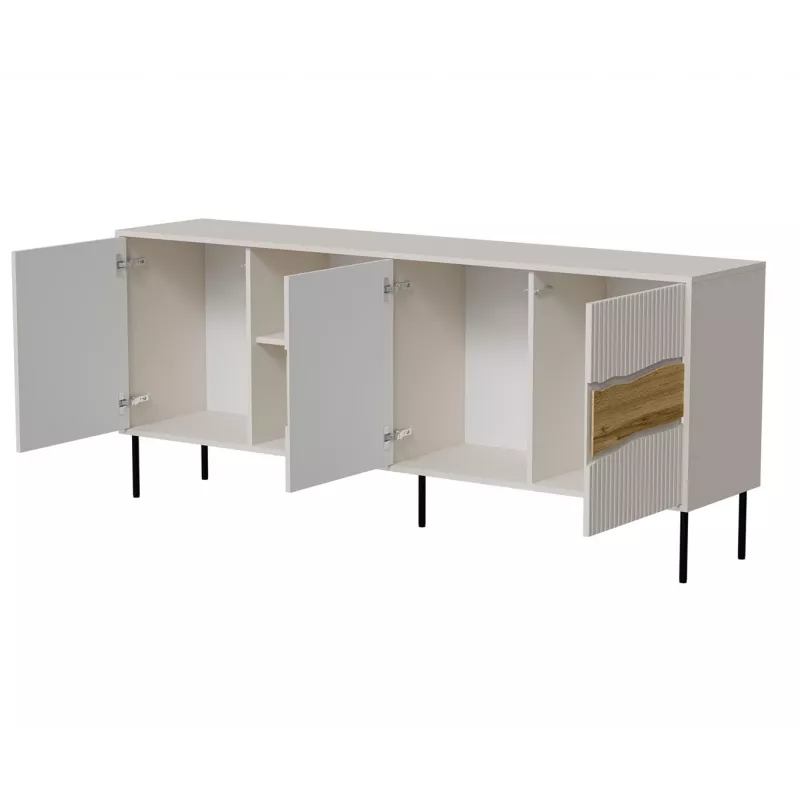 Cómoda Cama INSERTO 3D1W 190x40x80 caxemira + LED