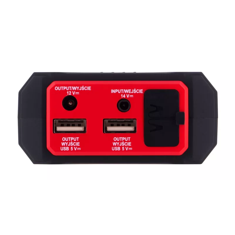 Auxiliar de arranque YATO YT-83081 powerbank para automóvel 9000 mAh 9000 mAh preto, laranja