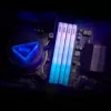 RAM DDR5 para desktop ADATA XPG Lancer Blade RGB 32GB (2x16GB) 6400 MT/s CL32 XMP/EXPO, preto