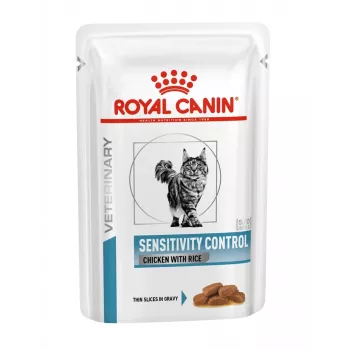 Comida húmida para gatos Royal Canin Sensitivity Control frango com arroz, gatos adultos, 12 x 85 g, 79,4 % humidade