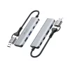 Adaptador TRACER A-5 USB Type-C para USB-A 2x USB-A + 2x USB-C