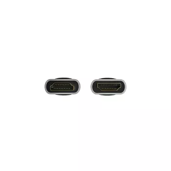 Unitek C11093RGY01-2M cabo 8K LUX HDMI 2.1, 2 m, 48 Gbit/s, 8K@60Hz, entrançado, banhado a ouro, preto-cinzento