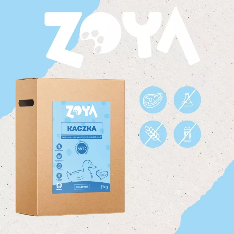 ZOYA ColdPRO ração seca para cães com pato, 9 kg