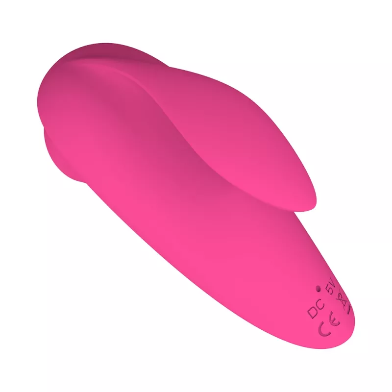 Massageador de clítoris Erolab Dolphin VVS01r rosa — estimulador pessoal compacto, recarregável por USB
