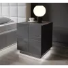 Candeeiro de cabeceira Cama Meble REJA – LED de sobrepor branco, alimentação AC