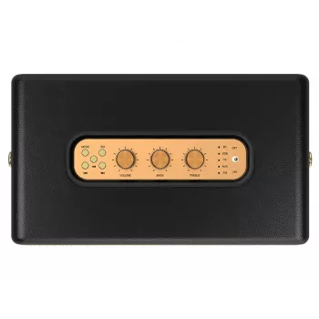 Altifalante estéreo portátil TRACER M45 Preto — Bluetooth 5.0, 45 W RMS, rádio FM, microfone incorporado, alimentado por pilhas