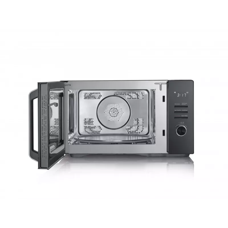 Micro-ondas combinado SEVERIN MW 7798, aparelho de mesa, 29 l, 900 W, Preto, prato giratório de 315 mm