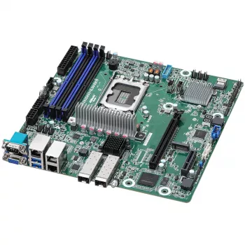 Placa-mãe ASRock EC262D4U2-2L2Q/E810 micro-ATX socket 1700 DDR5-only Single - Placa-mãe - Intel socket 1700 (Core i)